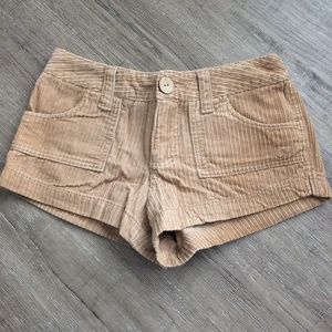 Tan Shorts - 100% cotton